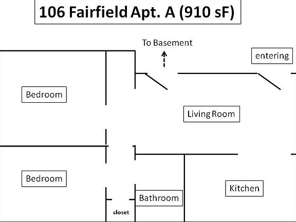 2nd image of 106 Fairfield Ln #A