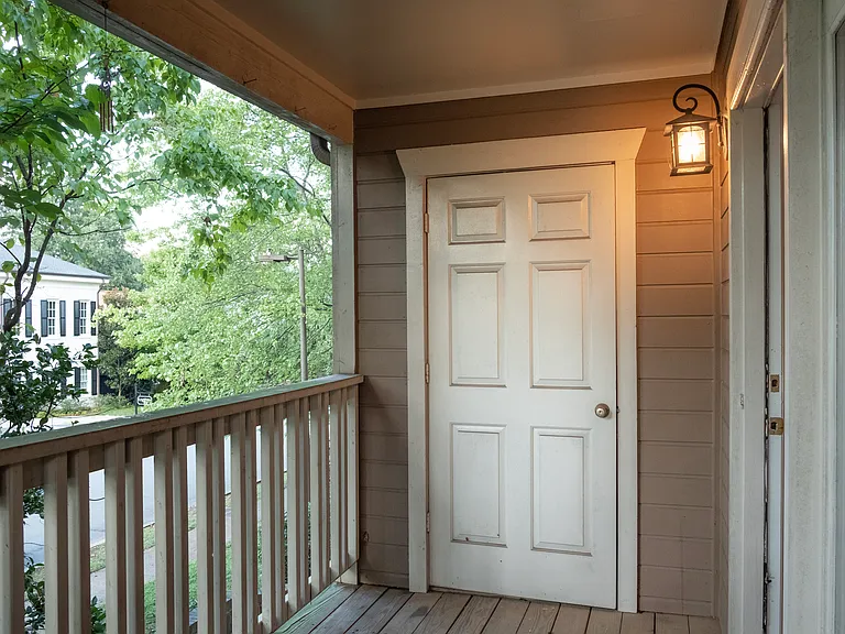 Deck off Livingroom with storage