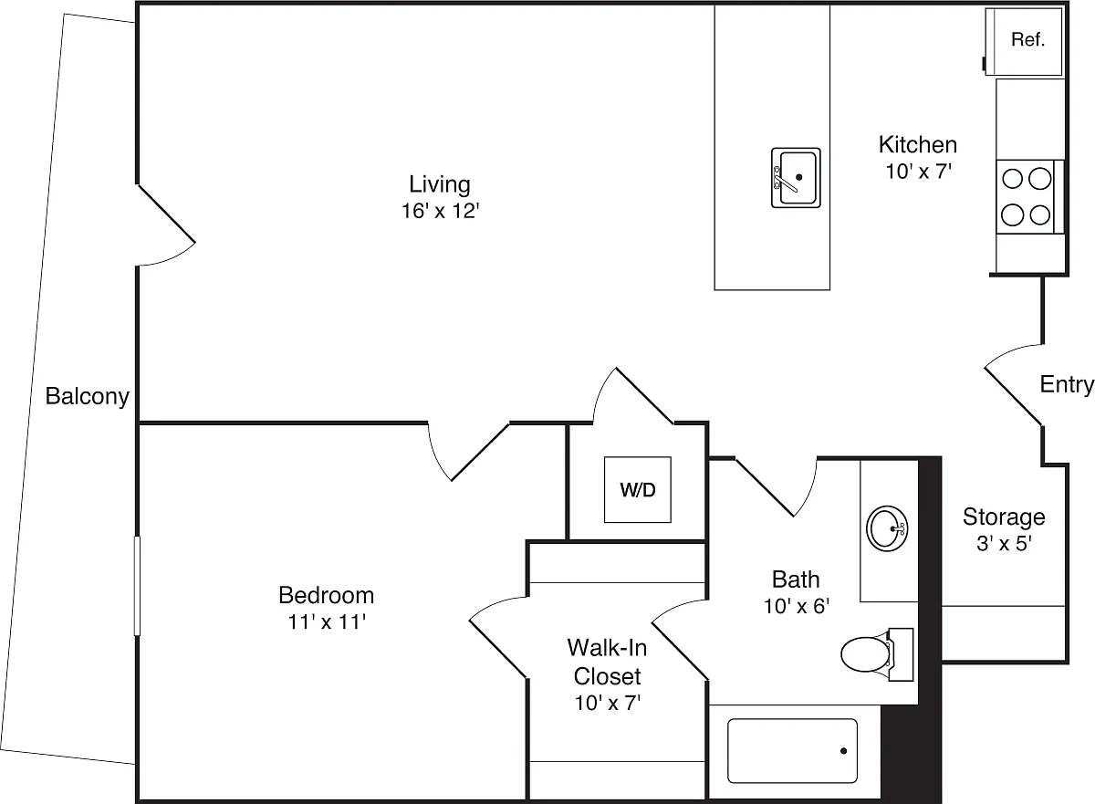 Floor plan A6