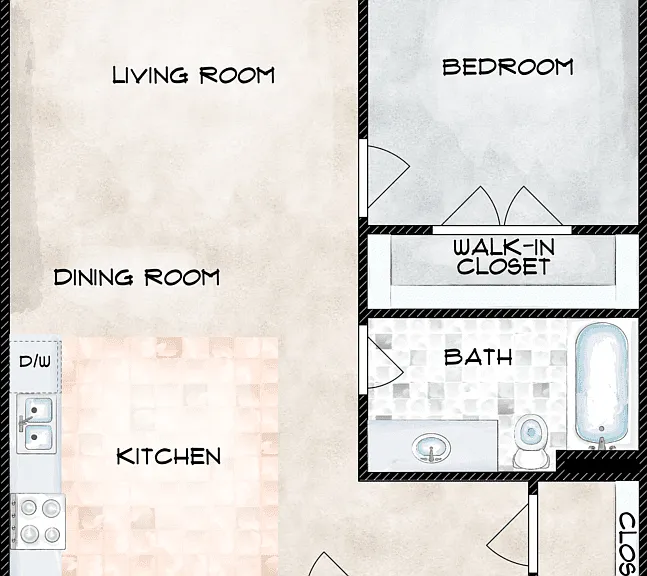 J-Block Floorplan Diagram