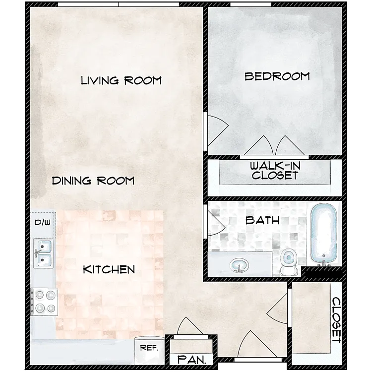Floor plan J-Block