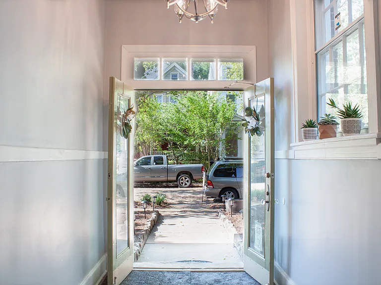 Entrance to Building - Looking Out
