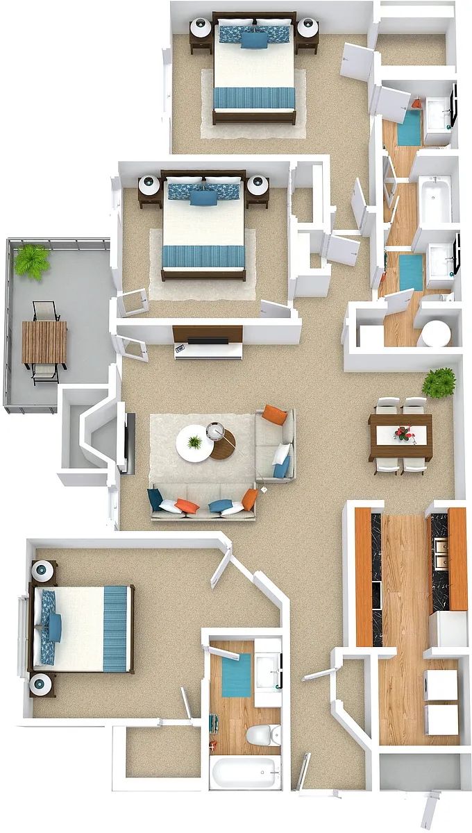 Floor plan The Wellington