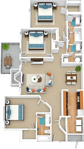 Floor plan The Wellington