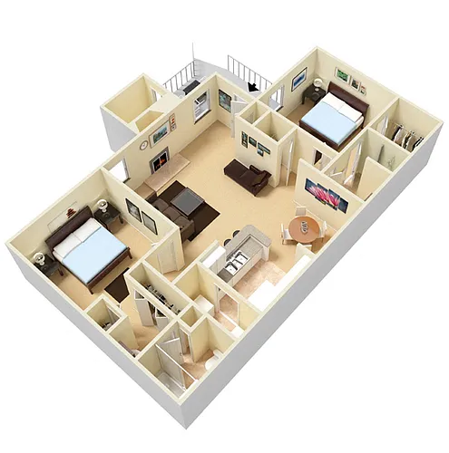 Floor plan The Charleston