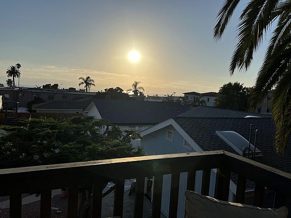 Sunset from patio