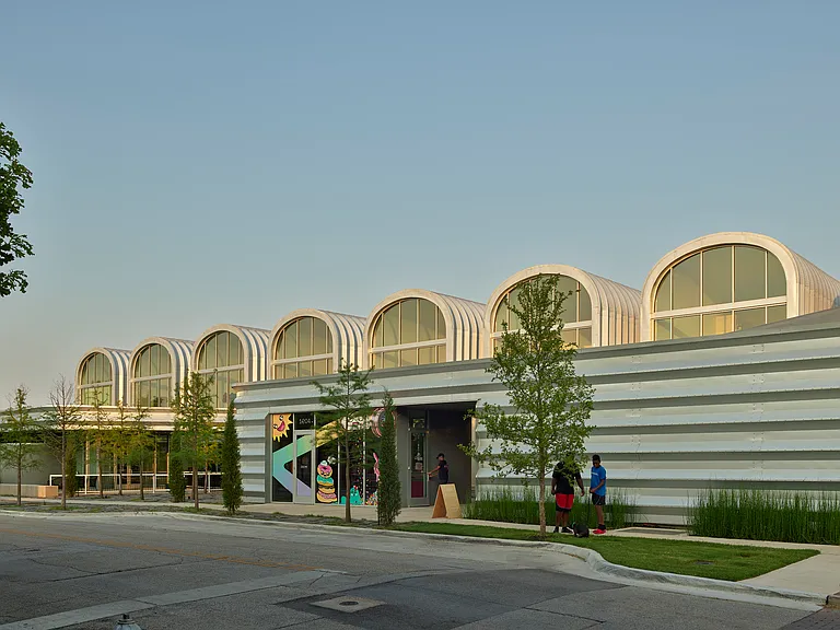 View of the complex