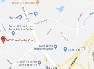 1602 Forest Valley Ct, Forest Hill, MD 21050