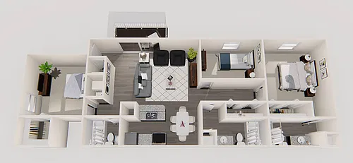 Floor plan The Club
