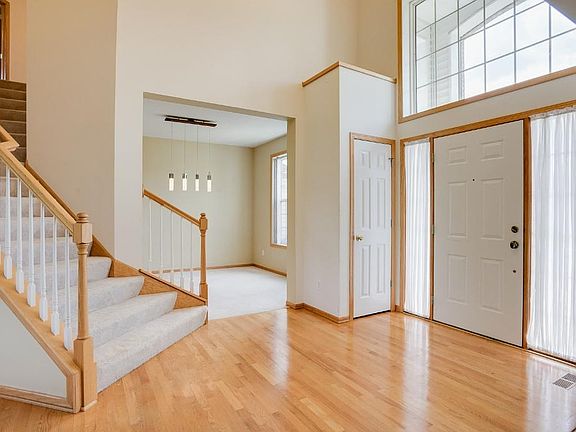 When you enter this stunning home the first thing you will notice is the beautiful 2 story entry way letting in so much natural light!