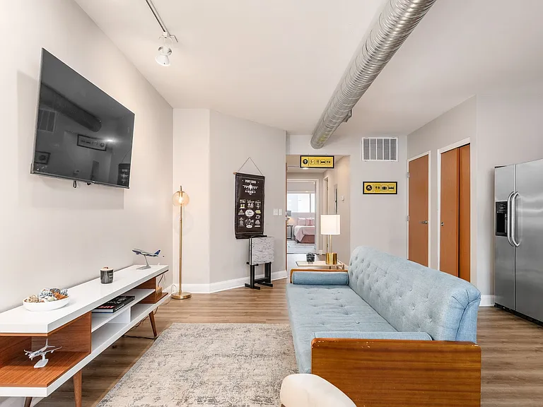 Open floor plan (furniture is for advertising purposes only, but can be included for additional fee).