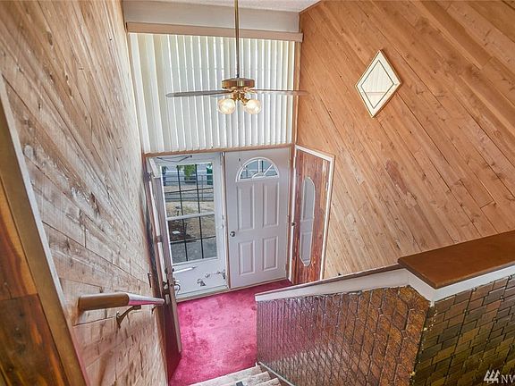 The landing pad with soaring ceilings and deep coat closet upon entry.