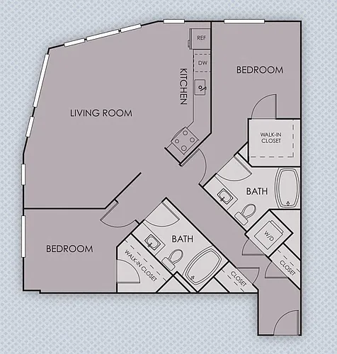 Floor plan 2X2 D4