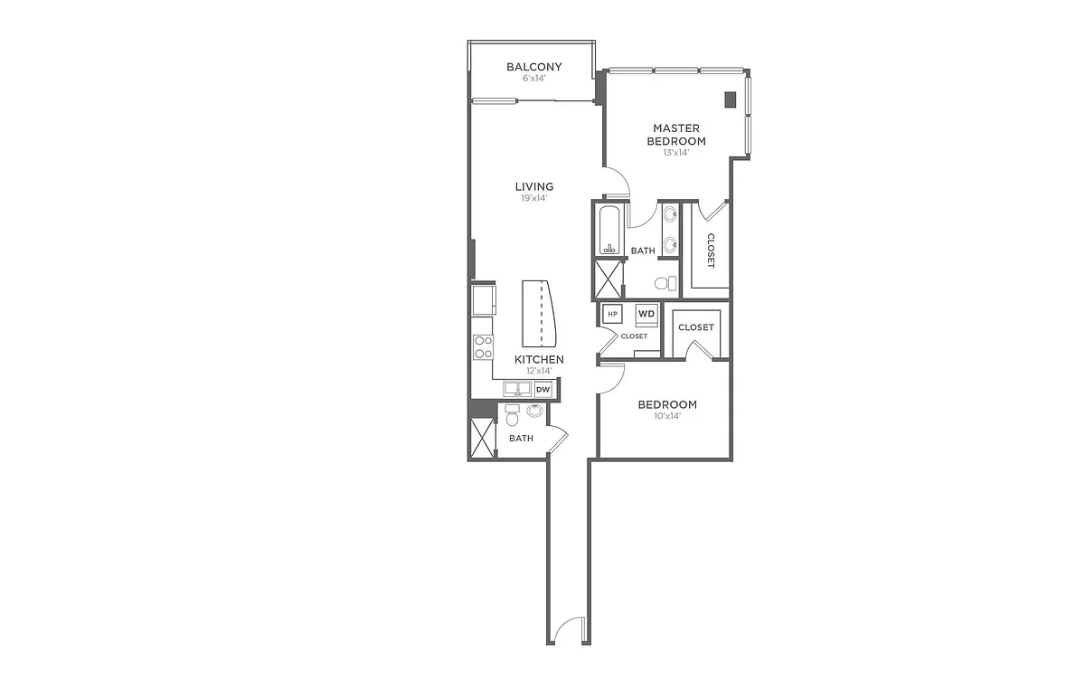 Floor plan B6