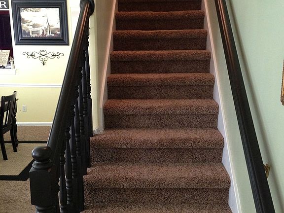 Remodeled stair banister