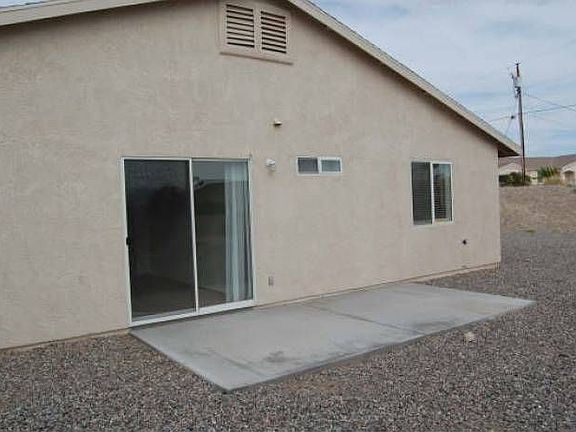 Side yard with patio