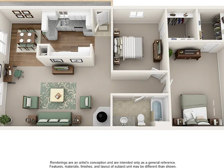 2 bedrooms 1 bath 2 bedrooms 1 bath