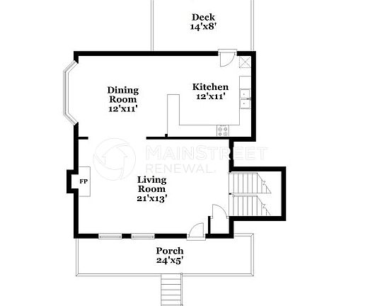 primary bedroom