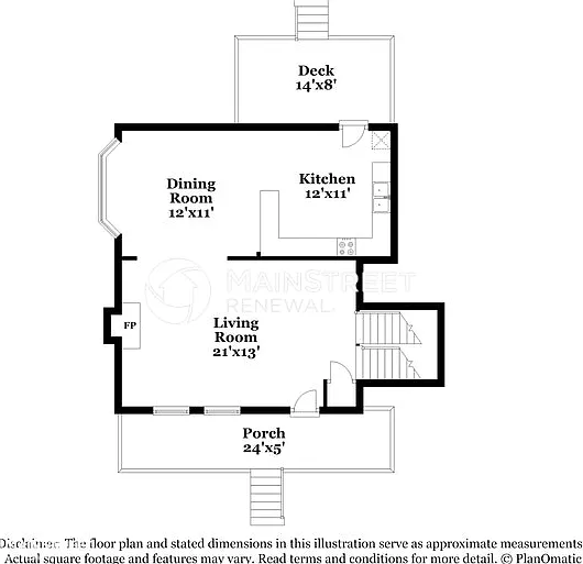 primary bedroom