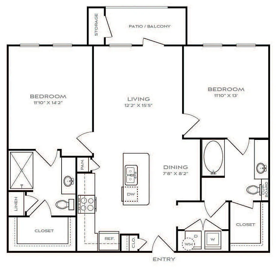 Floor plan B2