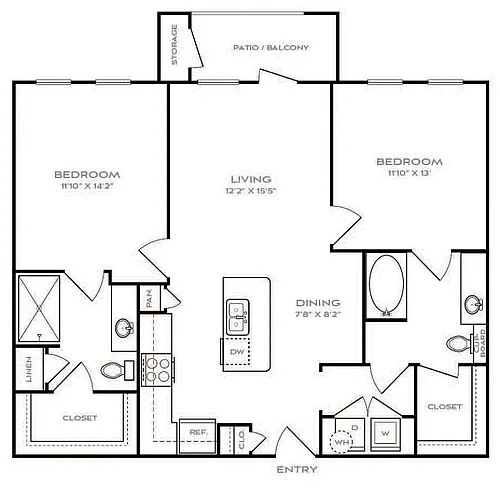 Floor plan B2