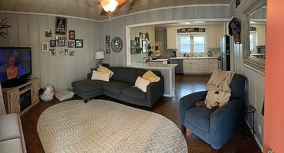 Open concept living room