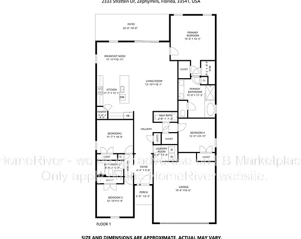 4 bed, 3.0 bath, 2045 sqft, $2,400 — Photo 3