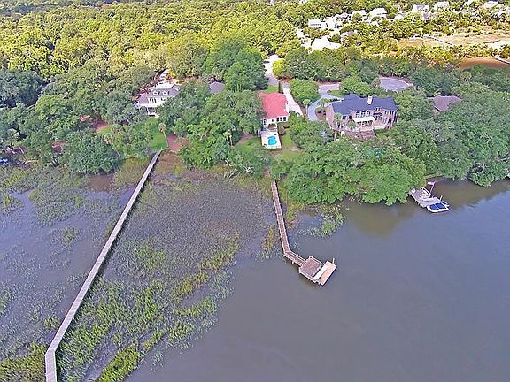 Overhead View of Dock