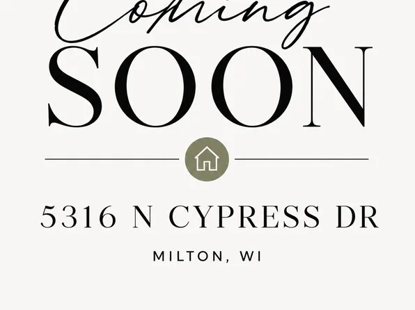 5316 N Cypress Dr, Milton, WI 53563