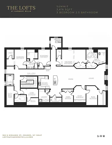 Floor plan Summit - West