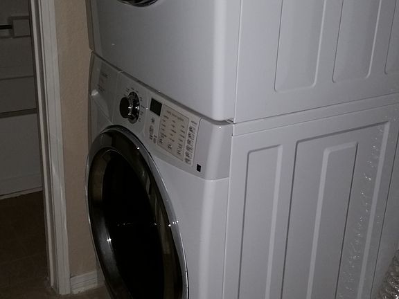 Washer and dryer