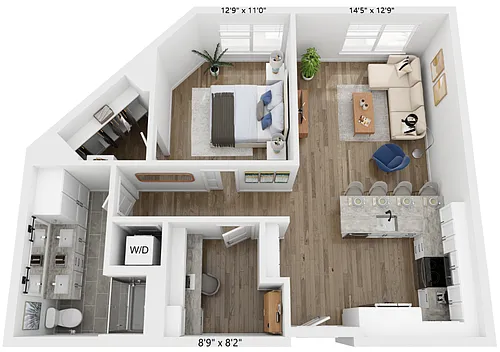 Floor plan A4D