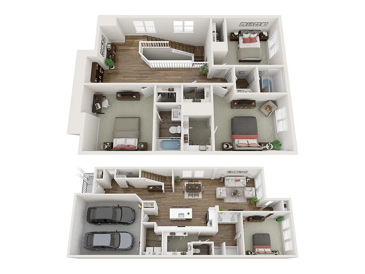 Floor plan Markham w. B4B3