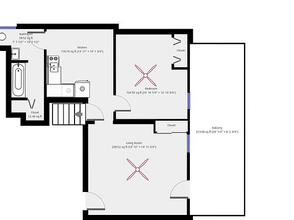 Floor Plan for 1st Floor