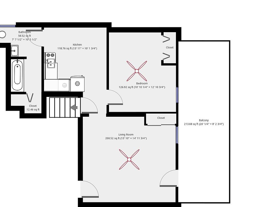 Floor Plan for 1st Floor