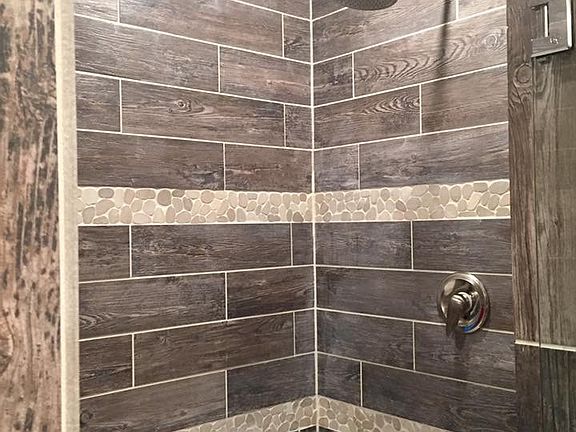 Master bath shower/ dual