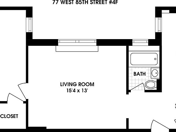 2nd image of 77 W 85th St APT 4f