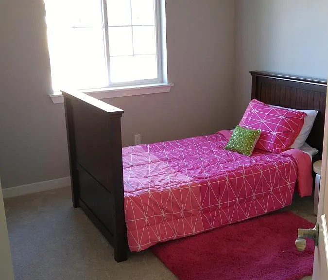 Kids bedroom 1. Unfurnished Home, no bed set included.