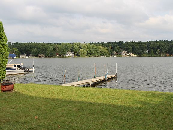 View from under the deck