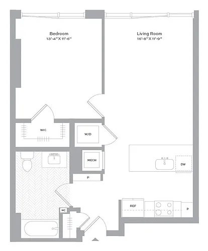 Floor plan A13