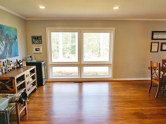 Living and dining rooms