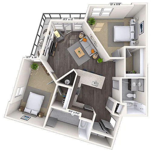 Floor plan Mezzo