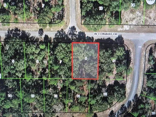 2084 W Conway Dr Lot 8, Dunnellon, FL 34434