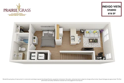 Floor plan Indigo Vista