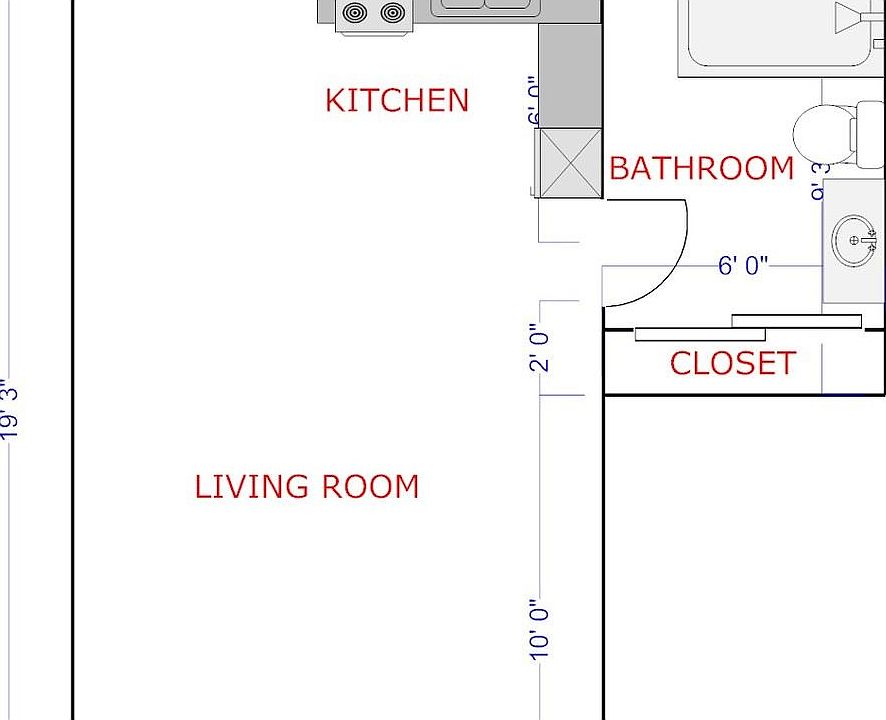 2nd image of 612 E 8th St APT B