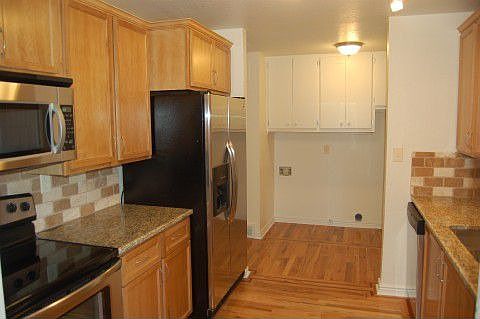 custom cabinets and wood floors