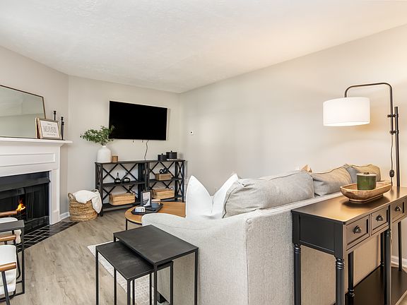 Living Room with Fireplace