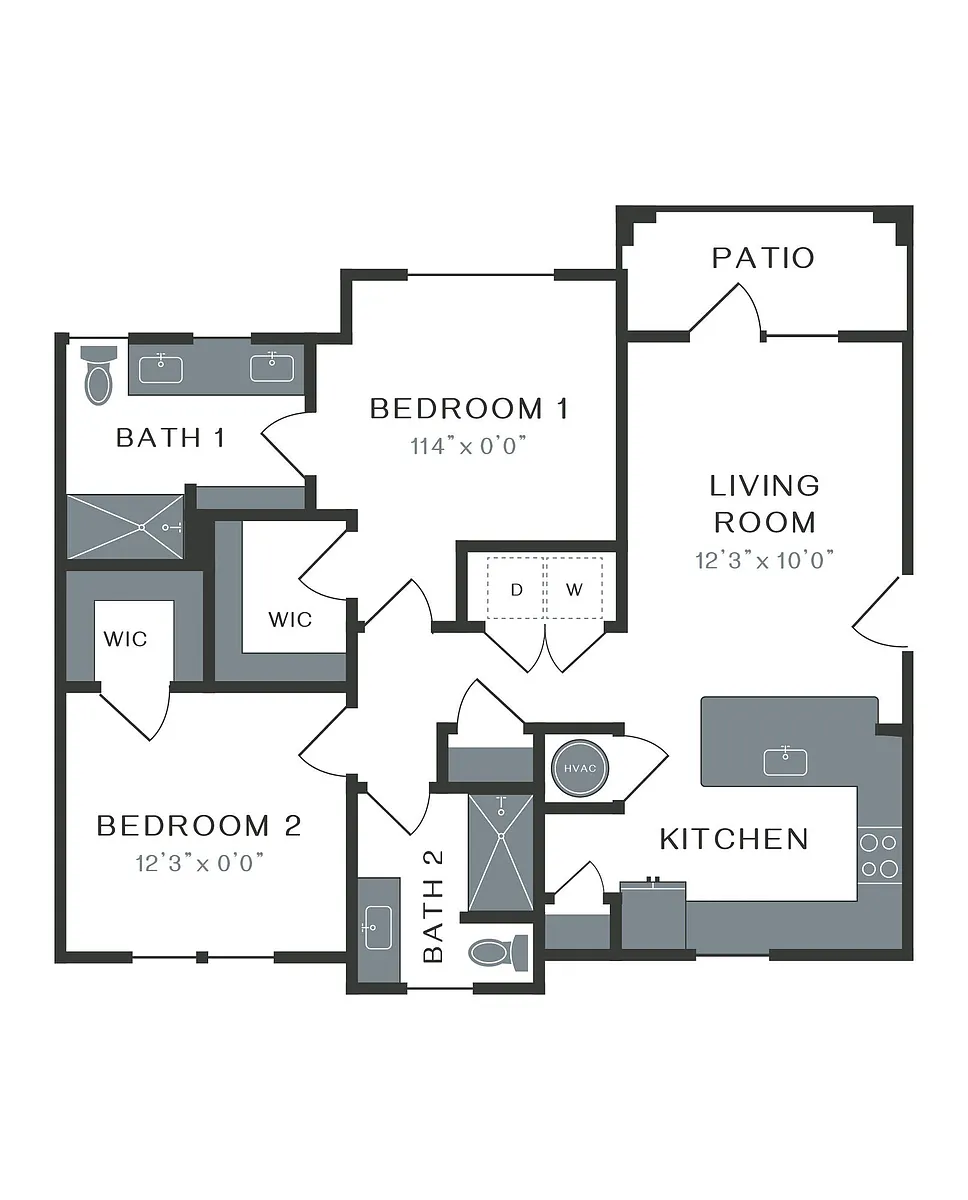 Floor plan B3