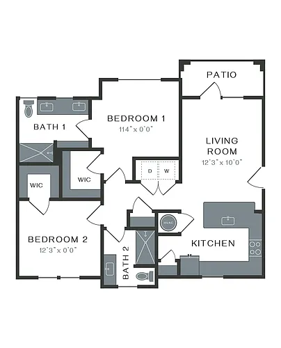 Floor plan B3