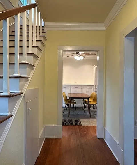 Looking from the front door to the Dining Room.
